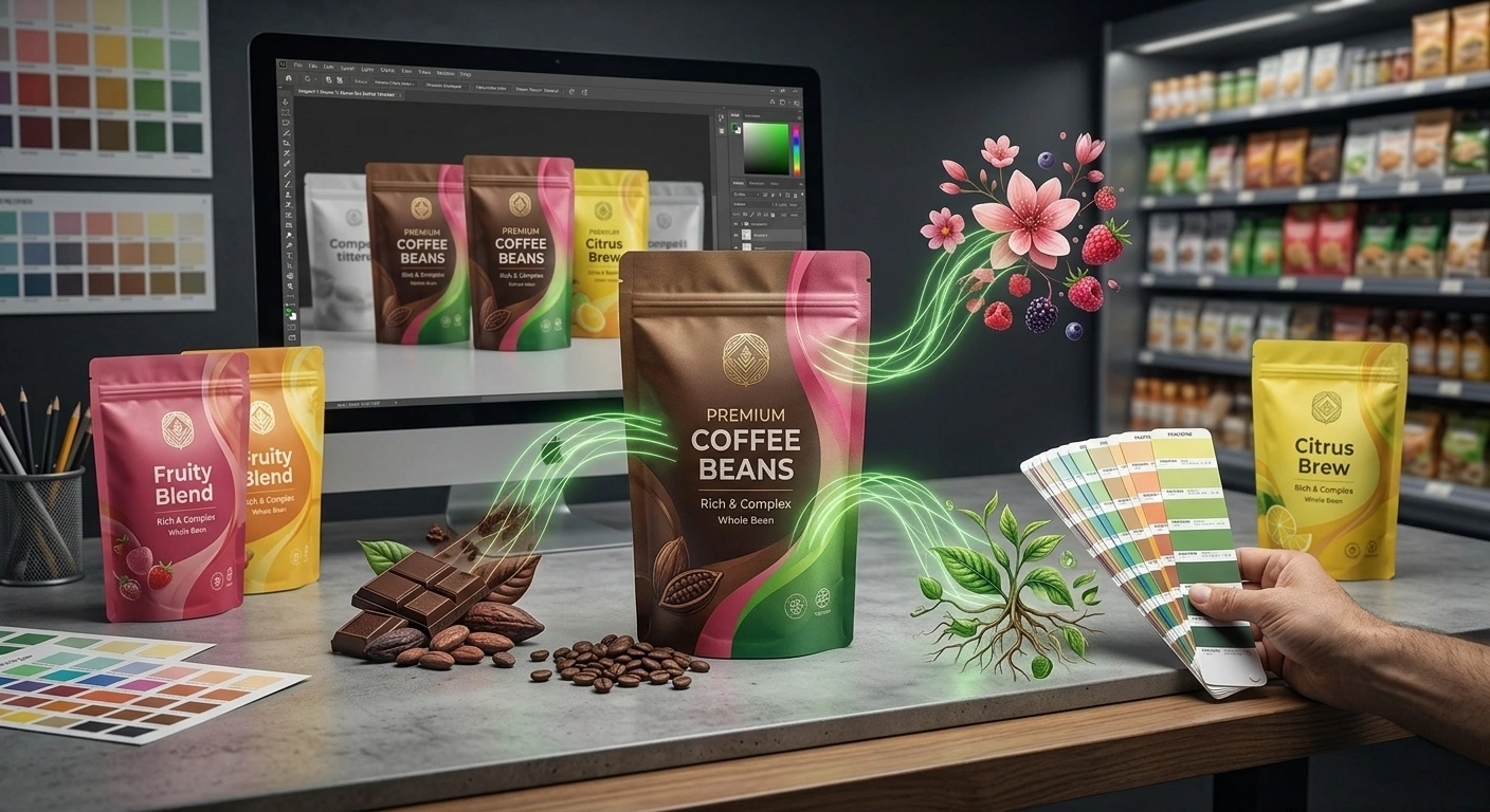 A Guide to Choosing Colors for Food Packaging