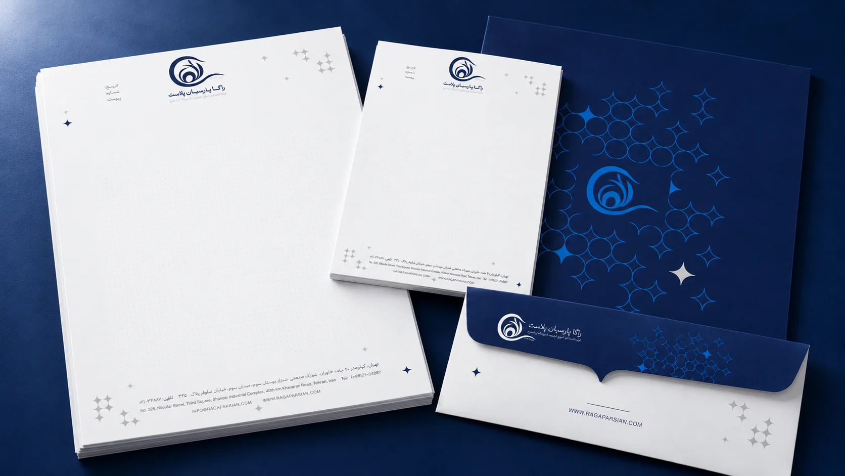branding and designing raga parsian - foodex digital